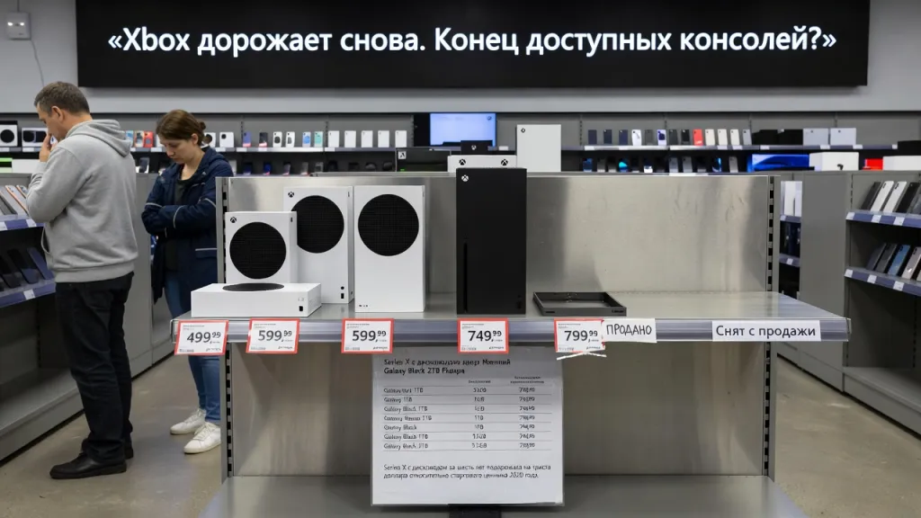 Xbox дорожает снова. Конец доступных консолей?