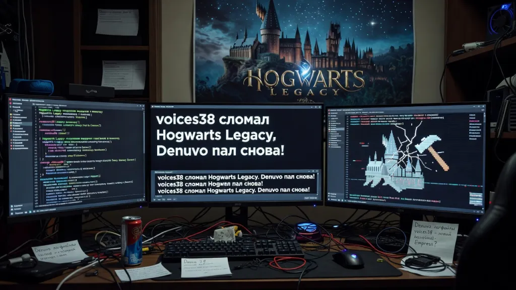 voices38 сломал Hogwarts Legacy. Denuvo пал снова!