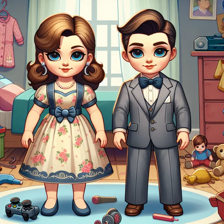 Игра, где родители превратились в кукол: Погружение в мир интерактивных развлечений