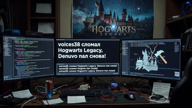 voices38 сломал Hogwarts Legacy. Denuvo пал снова!